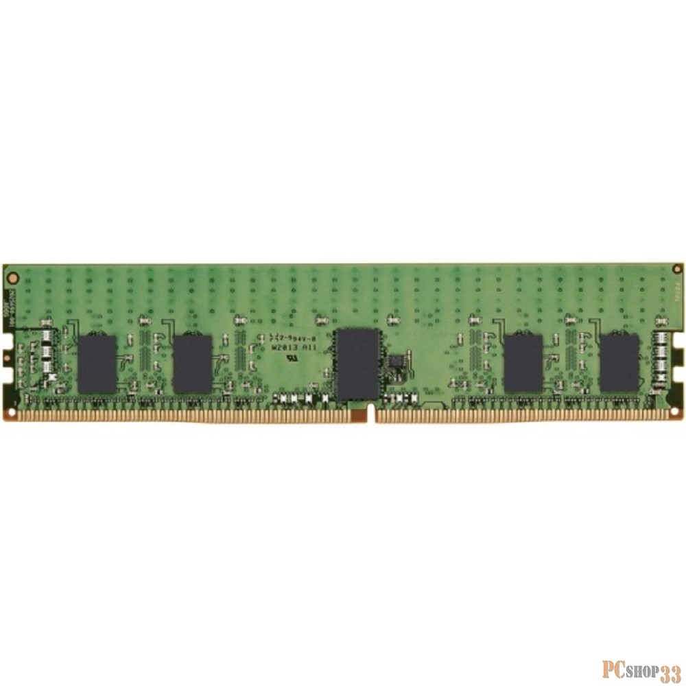 Модуль памяти Kingston Server Premier DDR4 16GB RDIMM 2666MHz ECC Registered 1Rx8, 1.2V (Hynix C Rambus), 1 year