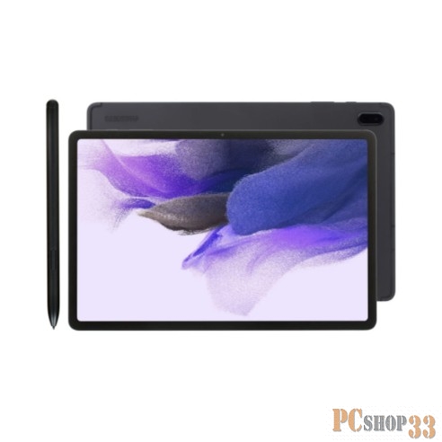 Планшет Galaxy Tab S7 FE 128GB LTE, черный (12.4/2560x1600/TFT/SDM 750G/4Gb/128Gb/LTE/10090mAh/An Pen)