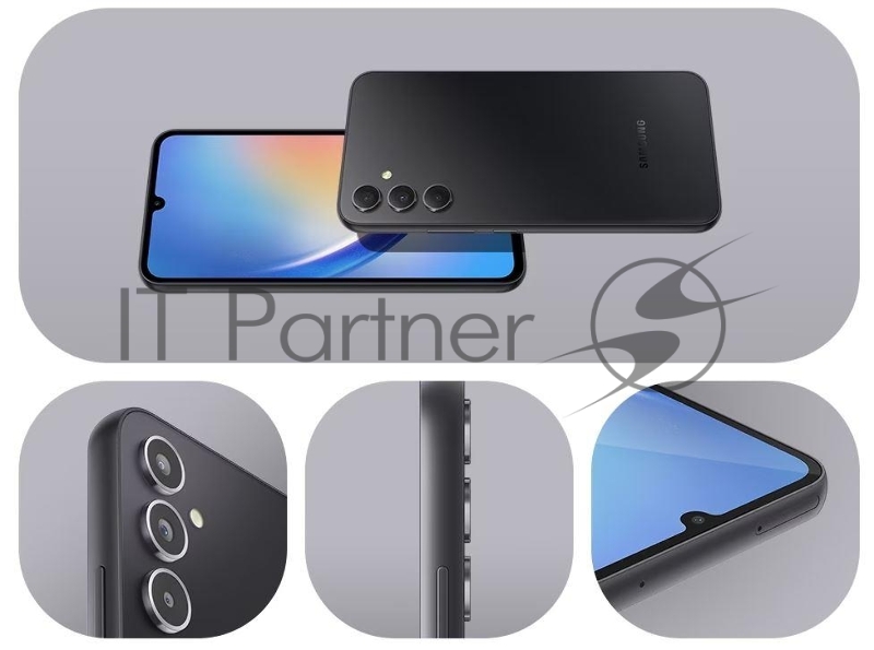 Мобильный телефон SAMSUNG GALAXY A34 5G NFC 8/256GB BLACK SM-A346E