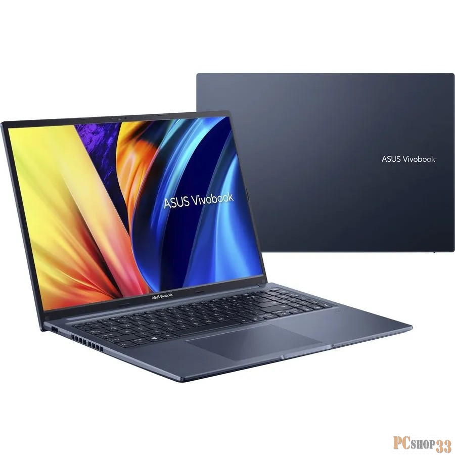 Ноутбук Asus VivoBook 16X M1603QA-MB224 Ryzen 5 5600H 16Gb SSD512Gb AMD Radeon 16 IPS IPS WUXGA (1920x1200) noOS blue WiFi BT Cam (90NB0Y81-M00DD0)