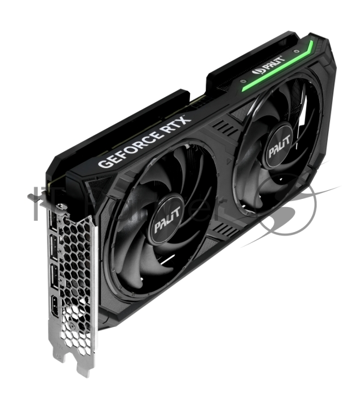 Видеокарта Palit RTX4060TI DUAL OC NVIDIA GeForce RTX 4060TI 8192Mb PCI-E 4.0 128 GDDR6 2685/9000 HDMIx1 DPx3 HDCP Ret