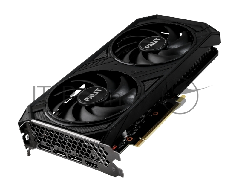 Видеокарта Palit RTX4060TI DUAL OC NVIDIA GeForce RTX 4060TI 8192Mb PCI-E 4.0 128 GDDR6 2685/9000 HDMIx1 DPx3 HDCP Ret