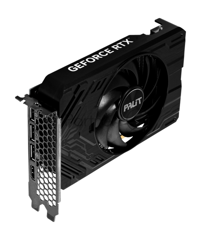 Видеокарта Palit RTX4060TI STORMX NVIDIA GeForce RTX 4060TI 8192Mb PCI-E 4.0 128 GDDR6 2535/9000 HDMIx1 DPx3 HDCP Ret