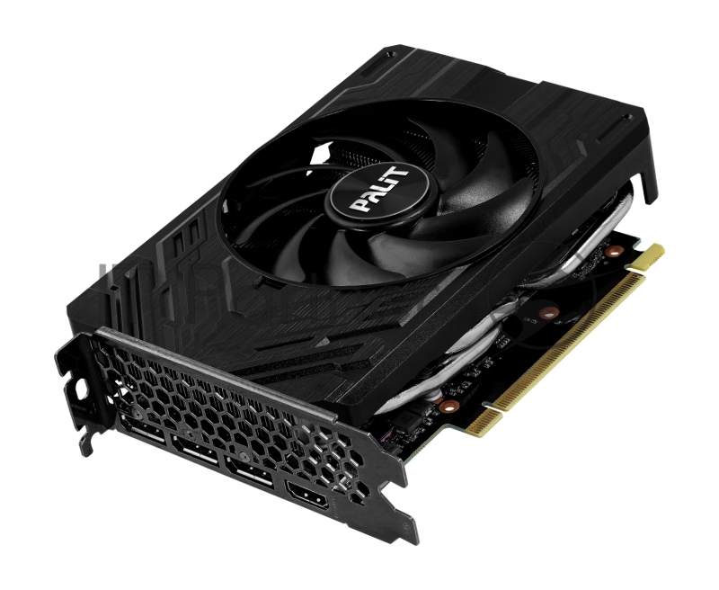 Видеокарта Palit RTX4060TI STORMX OC NVIDIA GeForce RTX 4060TI 8192Mb PCI-E 4.0 128 GDDR6 2670/9000 HDMIx1 DPx3 HDCP Ret