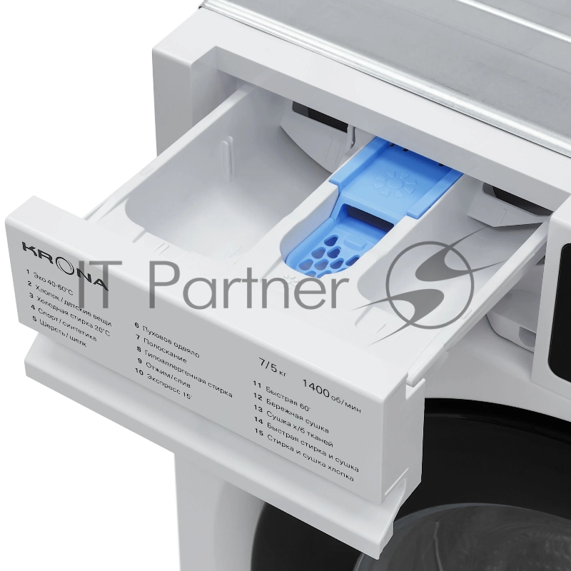 Cтирально-сушильная машина KRONA DARRE 1400 7/5K WHITE