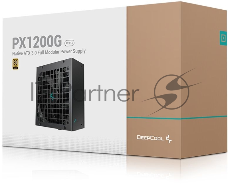 Блок питания Deepcool ATX 1200W PX1200G Gen.5 80+ gold 24+2x(4+4) pin APFC 120mm fan 8xSATA RTL