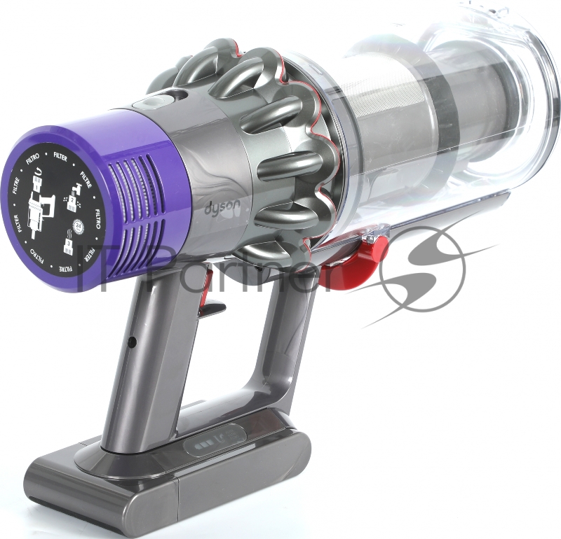 Пылесос ручной Dyson V10 Absolute+ 525Вт серебристый/медный