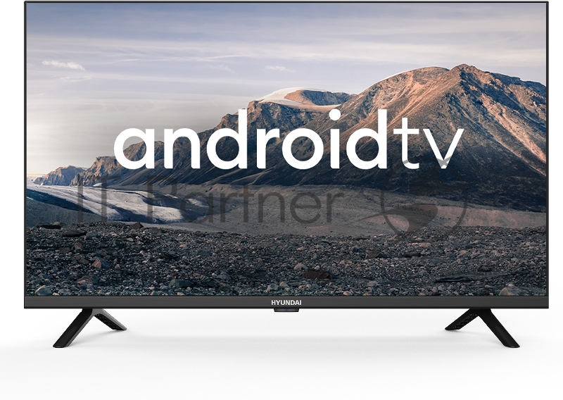 Телевизор LED Hyundai 32 H-LED32BS5002 Android TV Frameless черный HD 60Hz DVB-T2 DVB-C DVB-S DVB-S2 USB WiFi Smart TV