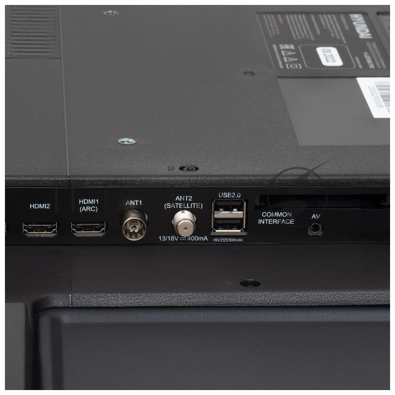 Телевизор LED Hyundai 55 H-LED55BU7000 Салют ТВ Frameless черный 4K Ultra HD 60Hz DVB-T DVB-T2 DVB-C DVB-S DVB-S2 USB WiFi Smart TV