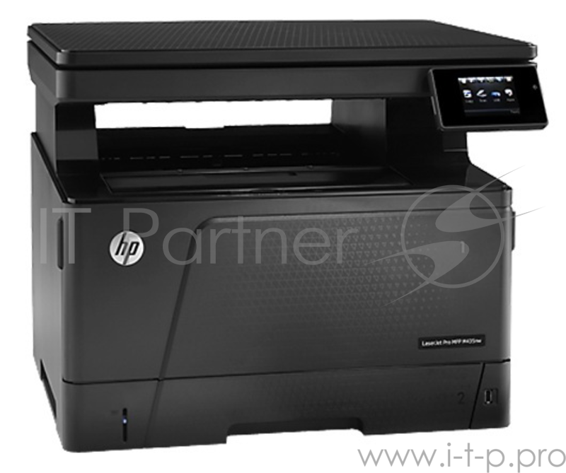 МФУ HP LaserJet Pro MFP M435nw A3, лазерный, принтер + сканер + копир, ЖК 3.0, черный (USB2.0, LAN, WiFi)