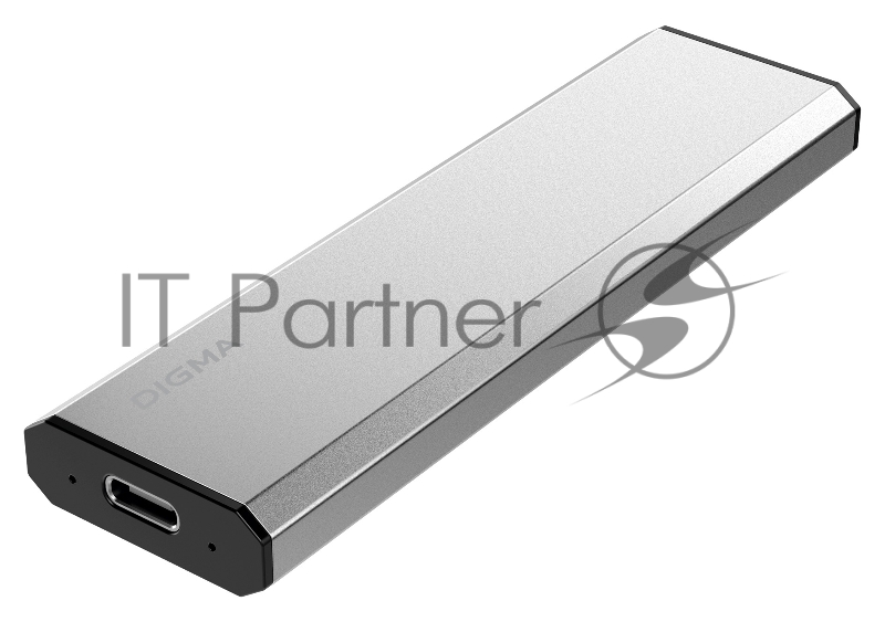Накопитель SSD Digma USB 3.2 128Gb DGSR8128G1MSR RUN X 1.8 серебристый