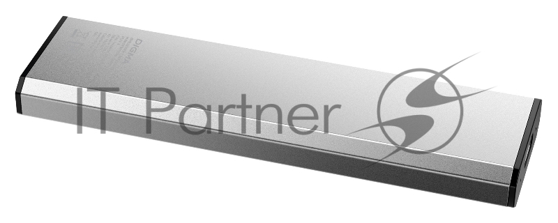 Накопитель SSD Digma USB 3.2 256Gb DGSR8256G1MSR RUN X 1.8 серебристый