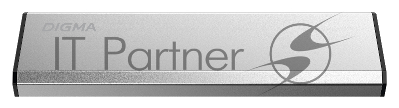 Накопитель SSD Digma USB 3.2 256Gb DGSR8256G1MSR RUN X 1.8 серебристый