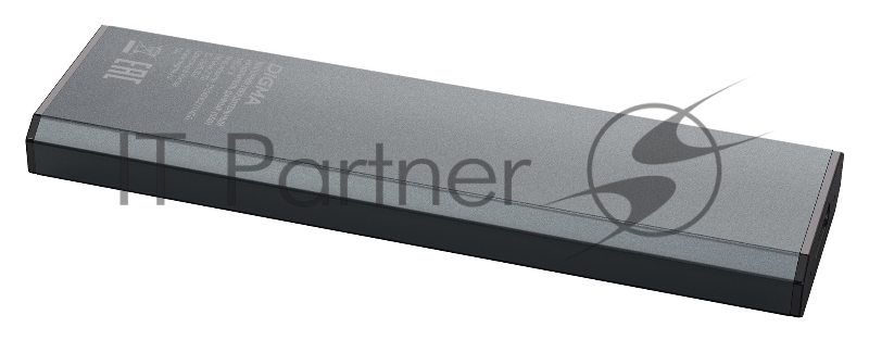 Накопитель SSD Digma USB 3.2 2Tb DGSM8002T1MGG MEGA X 1.8 темно-серый