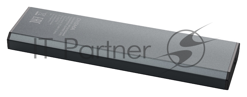 Накопитель SSD Digma USB 3.2 512Gb DGSM8512G1MGG MEGA X 1.8 темно-серый