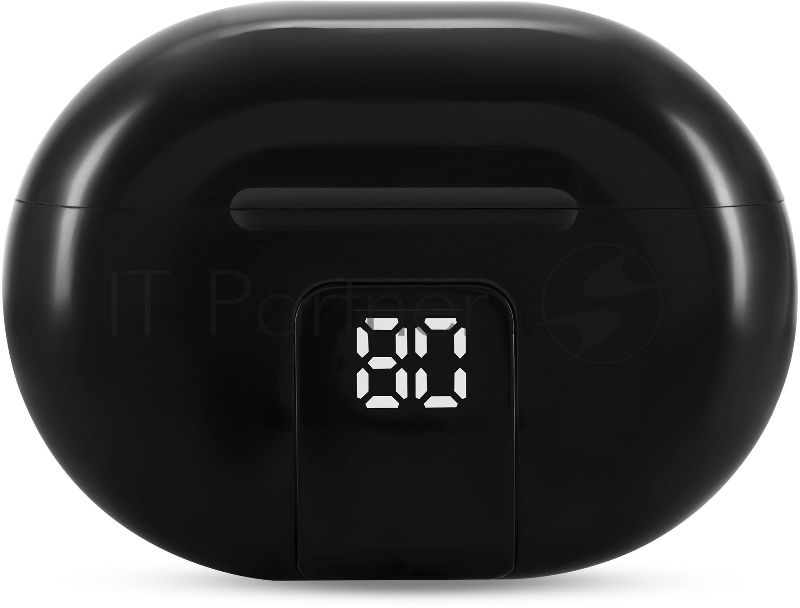 Гарнитура вкладыши Hyundai H-EP201 черный беспроводные bluetooth в ушной раковине