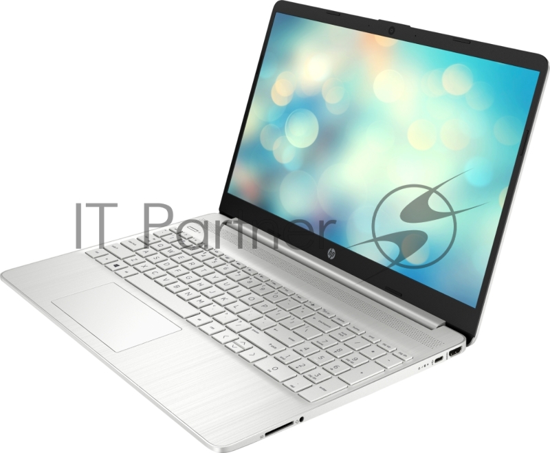 Ноутбук HP 15S-FQ5100NIA 15.6 1920x1080 Intel Core i3-1215U RAM 4Гб SSD 256Гб Intel UHD Graphics ENG/RUS DOS белый 1.69 кг 7A263EA