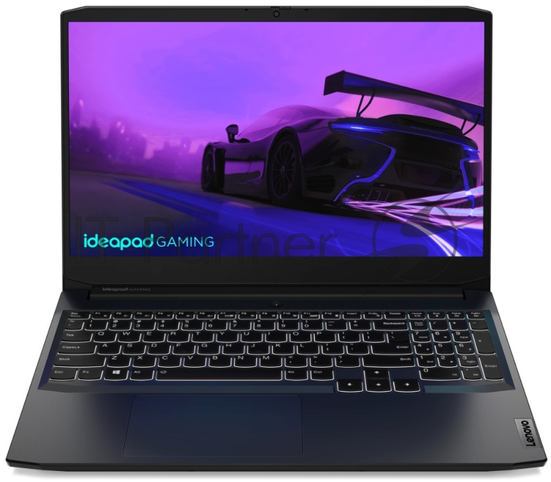 Ноутбук LENOVO IdeaPad Gaming 3 15IHU6 15.6 1920x1080 Intel Core i5-11320H RAM 16Гб SSD 512Гб RTX 3050 4Гб ENG/RUS без ОС Shadow Black 2.25 кг 82K101ABRM