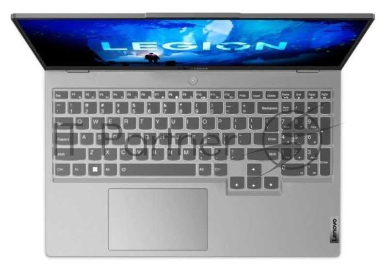 Ноутбук LENOVO Legion 5 15ARH7H 15.6 1920x1080 AMD Ryzen 5 6600H RAM 16Гб SSD 512Гб RTX 3060 6Гб ENG/RUS без ОС Cloud Grey 2.4 кг 82RD008SRM