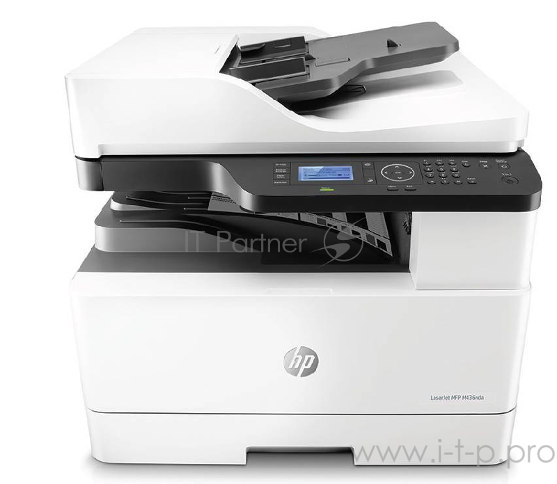 МФУ HP LaserJet MFP M436nda A3, лазерный, принтер + сканер + копир, ЖК, бело-черный (USB2.0)