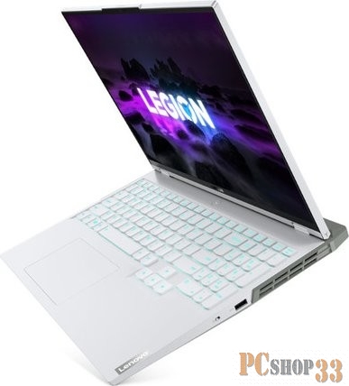 Ноутбук LENOVO Legion 5 PRO 16ACH6H 16 2560x1600 AMD Ryzen 7 5800H RAM 16Гб SSD 1Тб RTX 3070 8Гб ENG/RUS без ОС белый 2.45 кг 82JQ011CRM