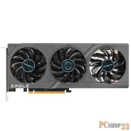 Видеокарта Gigabyte GV-N406TEAGLE-8GD RTX4060Ti PCI-E 4.0 8 ГБ GDDR6, 128 бит, DisplayPort x2, HDMI x2, GPU 2310 МГц