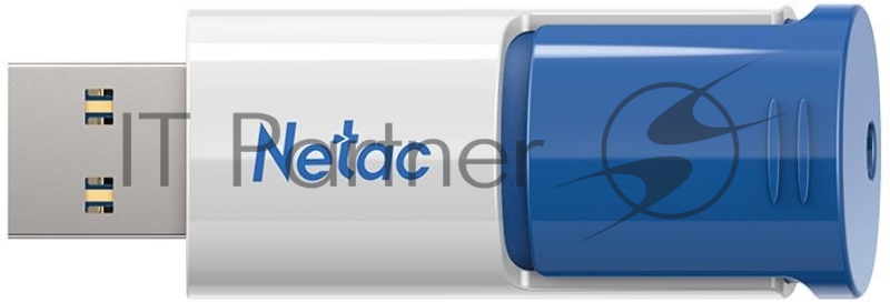Флеш Диск Netac 512Gb U182 NT03U182N-512G-30BL USB3.0 синий/белый