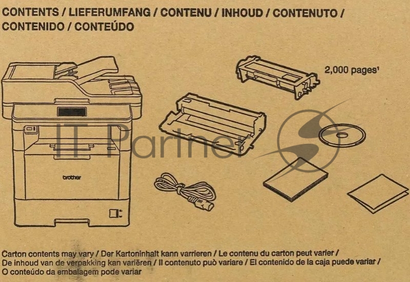 МФУ лазерный Brother DCP-L5500DN (DCPL5500DN) A4 Duplex Net