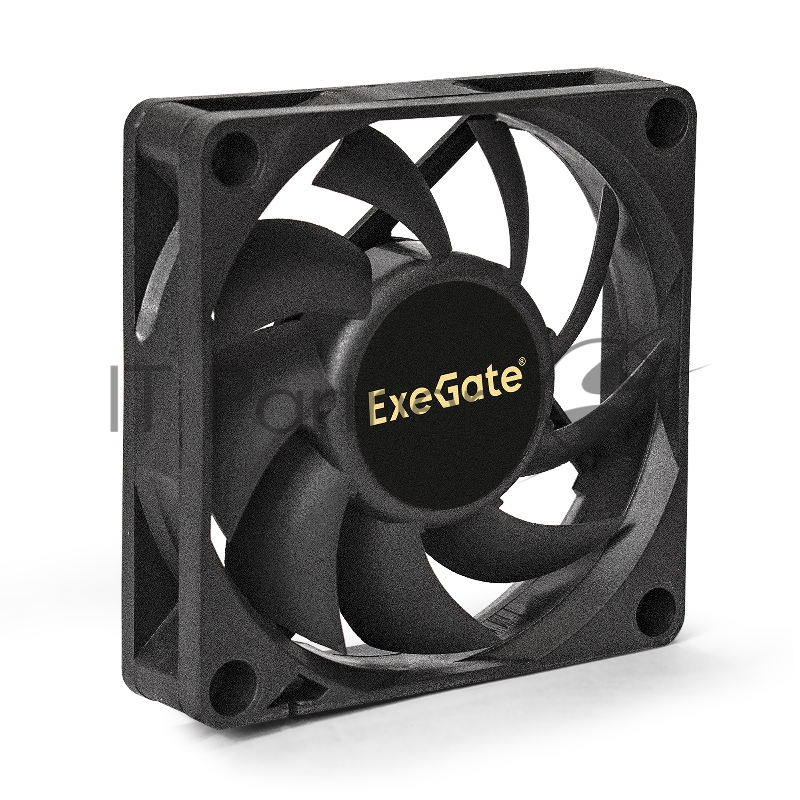 Вентилятор ExeGate EX07015H3PM, 70x70x15 мм, гидродинамический, 3pin+Molex, 3000RPM, 26dBA