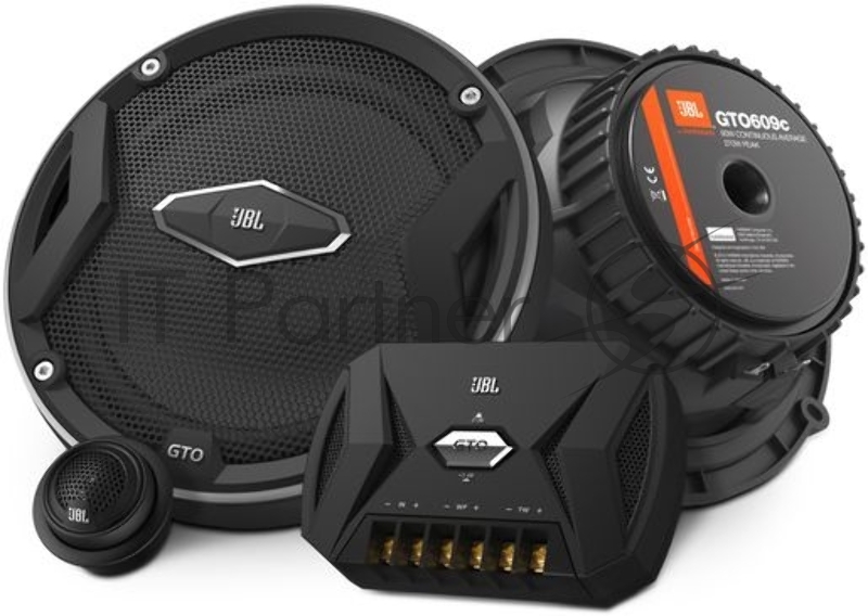 Автомобильная акустика JBL GTO-609C компонентная АС, типоразмер: 16 см (6 дюйм.), мощность: 200 Вт, количество полос: 2, чувствительность: 92 дБ, импеданс: 3 Ом