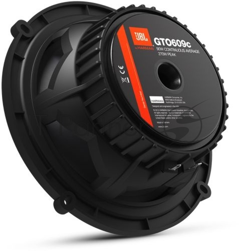Автомобильная акустика JBL GTO-609C компонентная АС, типоразмер: 16 см (6 дюйм.), мощность: 200 Вт, количество полос: 2, чувствительность: 92 дБ, импеданс: 3 Ом