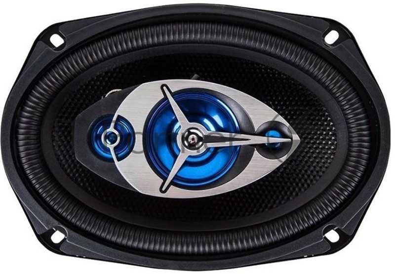 Колонки автомобильные Kicx GX-693 200Вт 92дБ 4Ом 15x23см (6x9дюйм) (ком.:2кол.) коаксиальные трехполосные