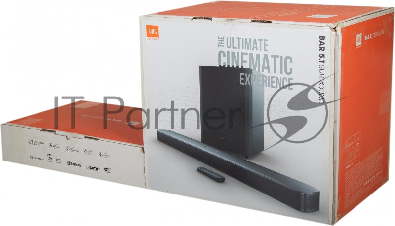 Саундбар JBL Bar 5.1 5.1 250Вт+300Вт черный