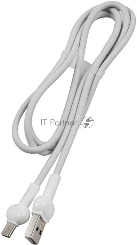 Кабель Redline Candy УТ000021993 USB Type-C (m) USB A (m) 1м белый