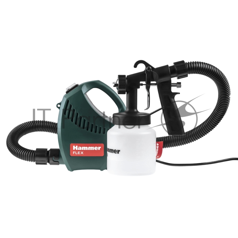 Краскопульт Hammer Flex PRZ500B 500Вт 800мл бак, вязкость до 60 DIN