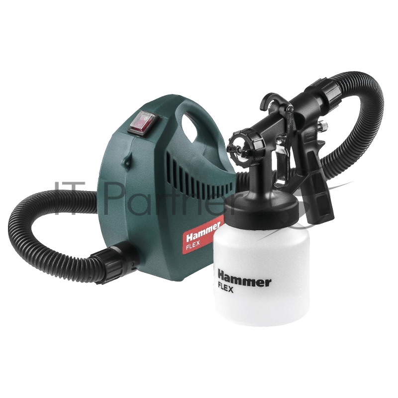 Краскопульт Hammer Flex PRZ500B 500Вт 800мл бак, вязкость до 60 DIN