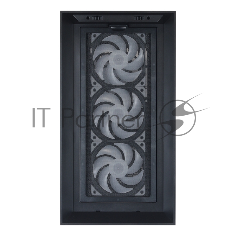 Компьютерный корпус Lagrange ATX, Black, FANS: 120mm ARGB: 3 Top + 1 Rear + HUB. Drive bay int: 3x3,5 + 3x2,5. 2xUSB3.0+1xUSB-C, Audio I/O, Up to 14x120mm Fans, GPU up to 425mm, PSU max 270mm, CPU cooler up to 190mm, SPCC 1,0mm metal, 4mm TG side pan