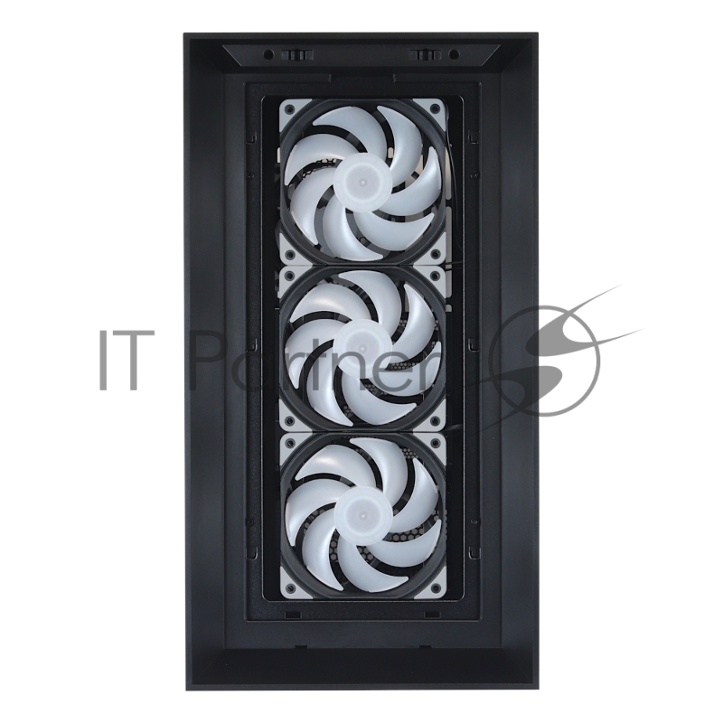 Компьютерный корпус Lagrange ATX, Black, FANS: 120mm ARGB: 3 Top + 1 Rear + HUB. Drive bay int: 3x3,5 + 3x2,5. 2xUSB3.0+1xUSB-C, Audio I/O, Up to 14x120mm Fans, GPU up to 425mm, PSU max 270mm, CPU cooler up to 190mm, SPCC 1,0mm metal, 4mm TG side pan