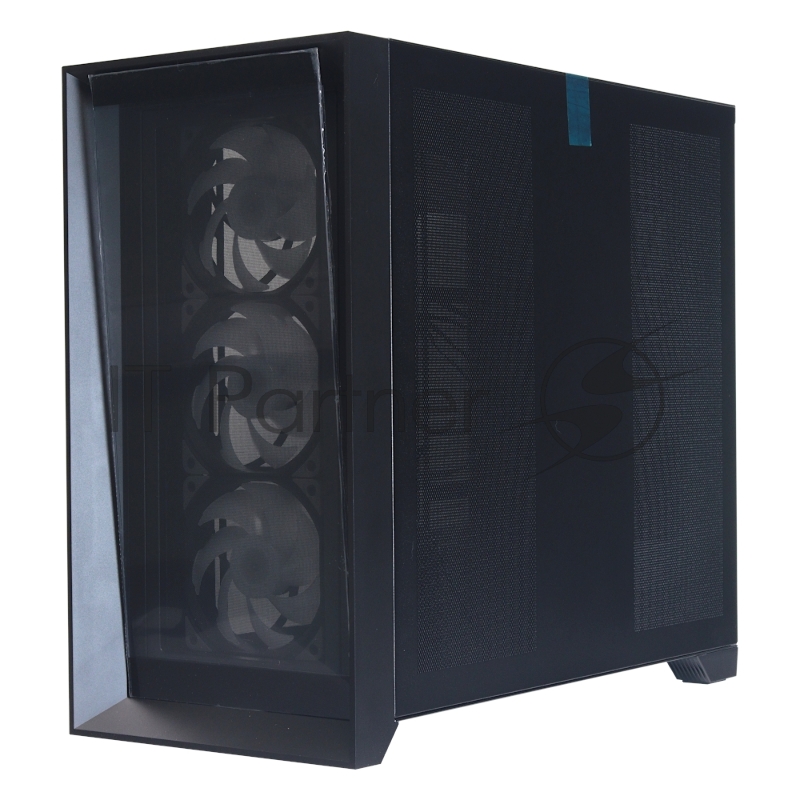 Компьютерный корпус Lagrange ATX, Black, FANS: 120mm ARGB: 3 Top + 1 Rear + HUB. Drive bay int: 3x3,5 + 3x2,5. 2xUSB3.0+1xUSB-C, Audio I/O, Up to 14x120mm Fans, GPU up to 425mm, PSU max 270mm, CPU cooler up to 190mm, SPCC 1,0mm metal, 4mm TG side pan