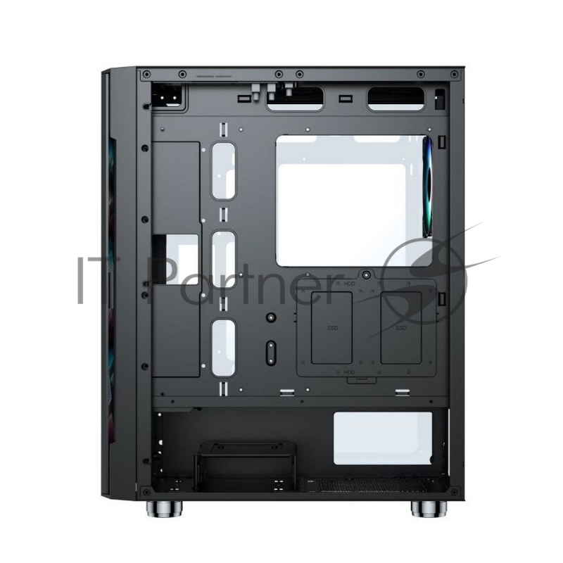 Компьютерный корпус ACD Citadel 103 ATX, Black, USB3.0*1+USB2.0*2+HD audio ,3*12cm F1 ARGB fans at front(Slave fans) ,1*12cm F1 ARGB fan at rear (Master fan)