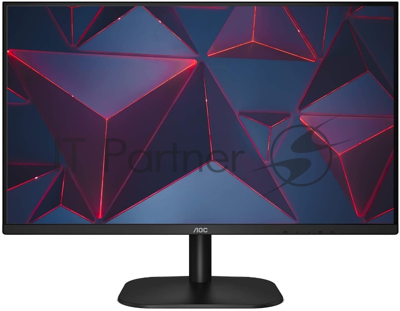 Монитор 23.8 AOC 24B2XH Black (IPS, 1920x1080, 75Hz, 8 ms, 178°/178°, 250 cd/m, 20M:1, +HDMI 1.4)