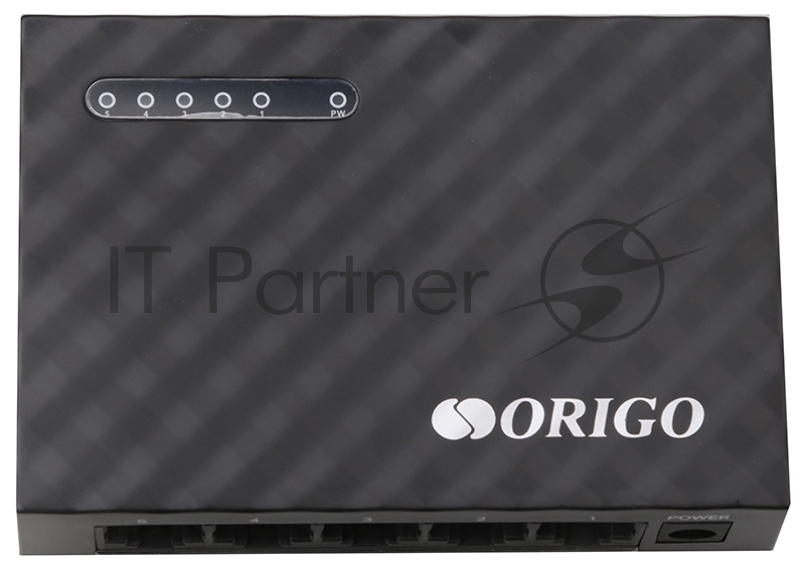 Неуправляемый коммутатор ORIGO OS2105/A1A 5x1000Base-T, корпус пластик