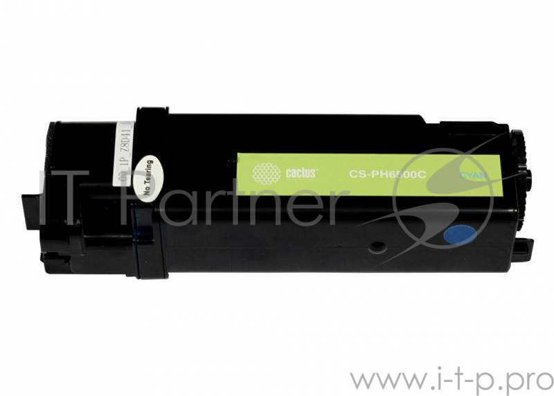 Тонер Картридж Cactus CS-PH6500C 106R01601 голубой для Xerox Phaser 6500/WorkCentre 6505 (2500стр.)