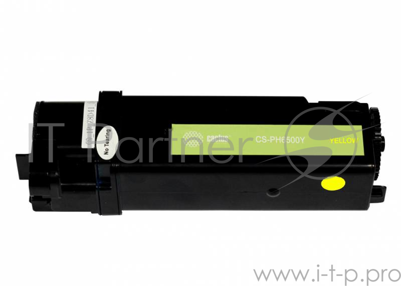 Тонер Картридж Cactus CS-PH6500Y 106R01603 желтый для Xerox Phaser 6500/WorkCentre 6505 (2500стр.)