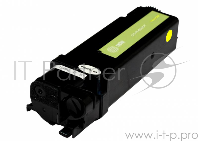 Тонер Картридж Cactus CS-PH6500Y 106R01603 желтый для Xerox Phaser 6500/WorkCentre 6505 (2500стр.)