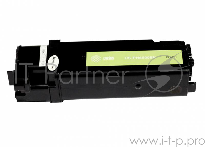 Тонер Картридж Cactus CS-PH6500BK 106R01604 черный для Xerox Phaser 6500/WorkCentre 6505 (3000стр.)
