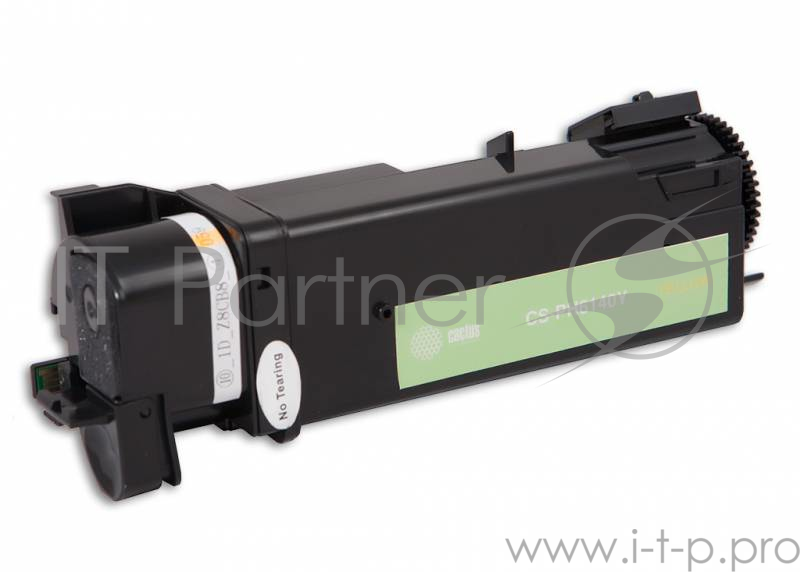 Тонер Картридж Cactus CS-PH6140Y 106R01483 желтый для Xerox Phaser 6140 (2000стр.)