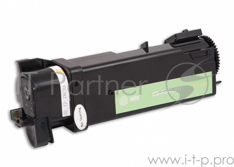 Тонер Картридж Cactus CS-PH6130Y 106R01284 желтый для Xerox Phaser 6130/6130n (1900стр.)