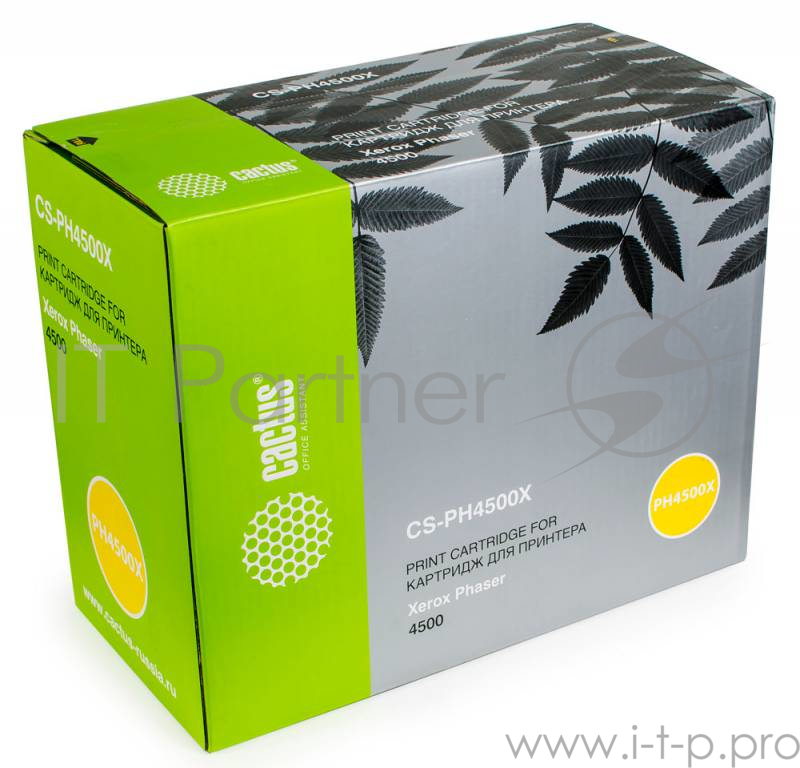 Тонер Картридж Cactus CS-PH4500X 113R00657 черный для Xerox Phaser 4500 (18000стр.)