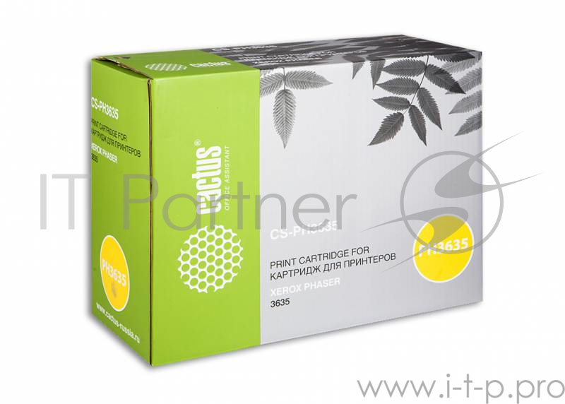 Тонер Картридж Cactus CS-PH3635 108R00796 черный для Xerox Phaser 3635 (10000стр.)